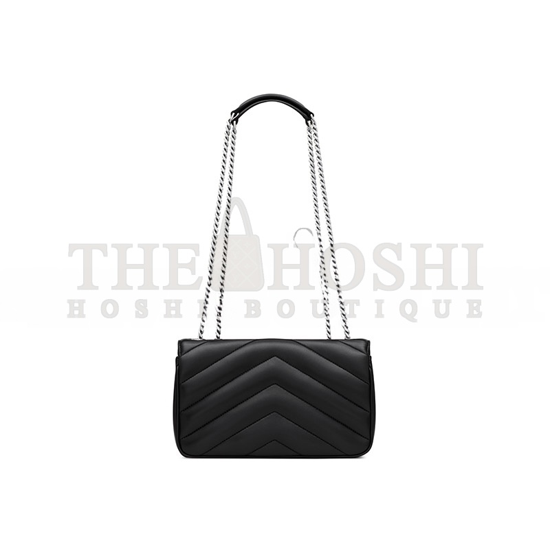 Y51 LOULOU SMALL IN MATELASSÉ LAMBSKIN 801437AAE4Y1000 (24*14*6cm) Master Quality